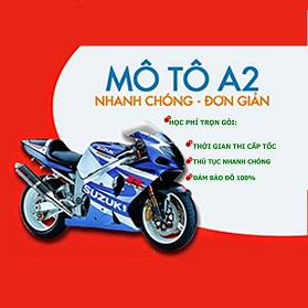 Thi bằng lái xe mô tô a2