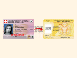 đổi bằng lái xe Thụy Sĩ sang Việt Nam