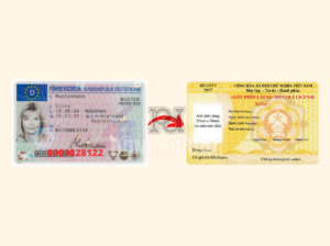 đổi bằng lái xe Đức sang Việt Nam