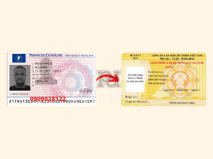 đổi bằng lái xe Pháp sang Việt Nam