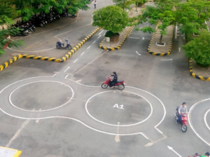 Thi Bằng Lái Xe Máy Thuận An Bình Dương