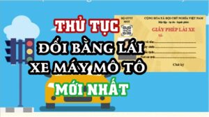 Thủ tục đổi bằng lái xe ô tô hết hạn