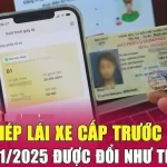 Từ 15/1/2025 Lưu ý đổi Giấy phép lái xe sang mẫu mới