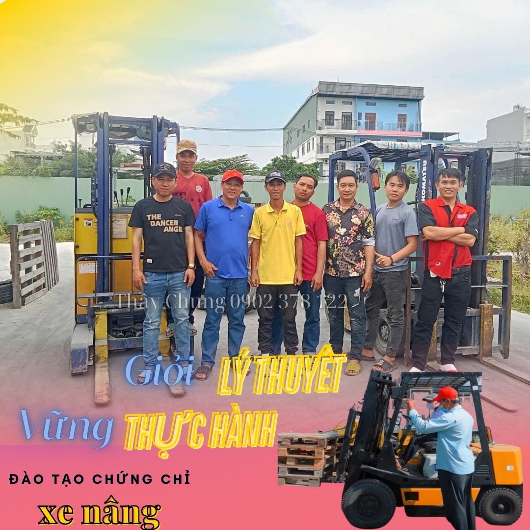 học lái xe nâng bình dương